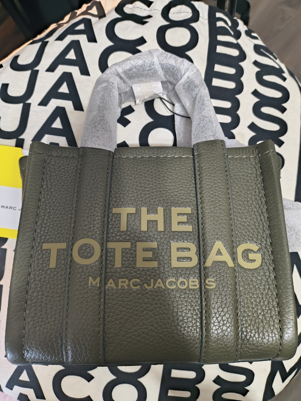 Marc Jacobs Mini Tote Bag in Forest  Green